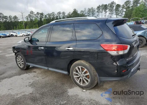 2014 Nissan Pathfinder S из США, поврежденный, VIN 5N1AR2MN3EC705100